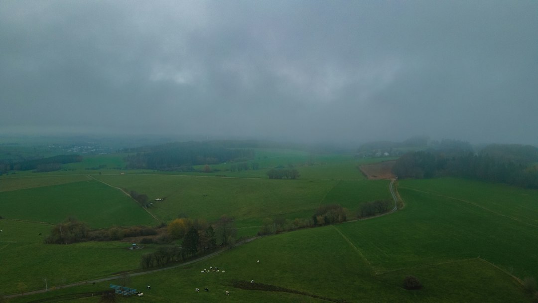 Mise en valeur du terrain par drone